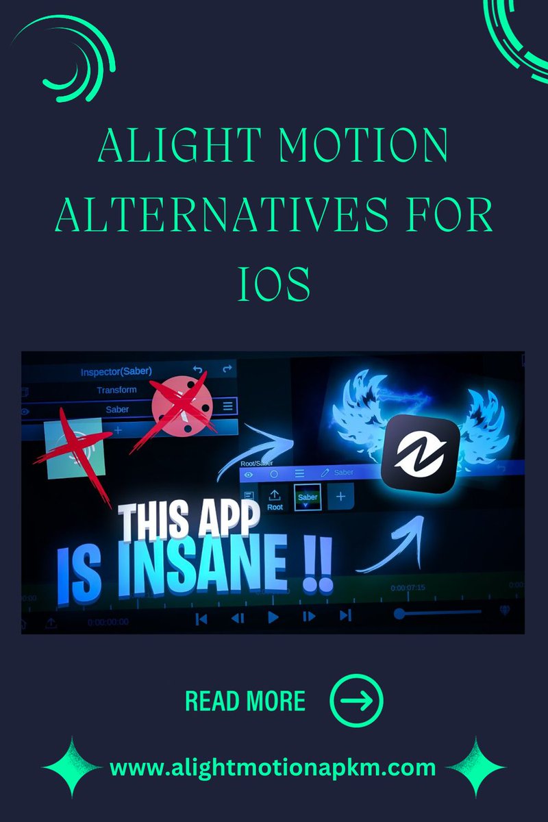 motionapps12's tweet photo. Looking for a change from Alight Motion on iOS? Check out these amazing alternatives for all your editing needs. 📱✨ #iOSApps #AlightMotionAlternatives #CreativeEditing #iOSVideoEditing #AlightMotionReplacement #iOSCreativeTools #AlightMotionSubstitute 
https://t.co/O9RbEqMiCb https://t.co/sHm7FsPK42