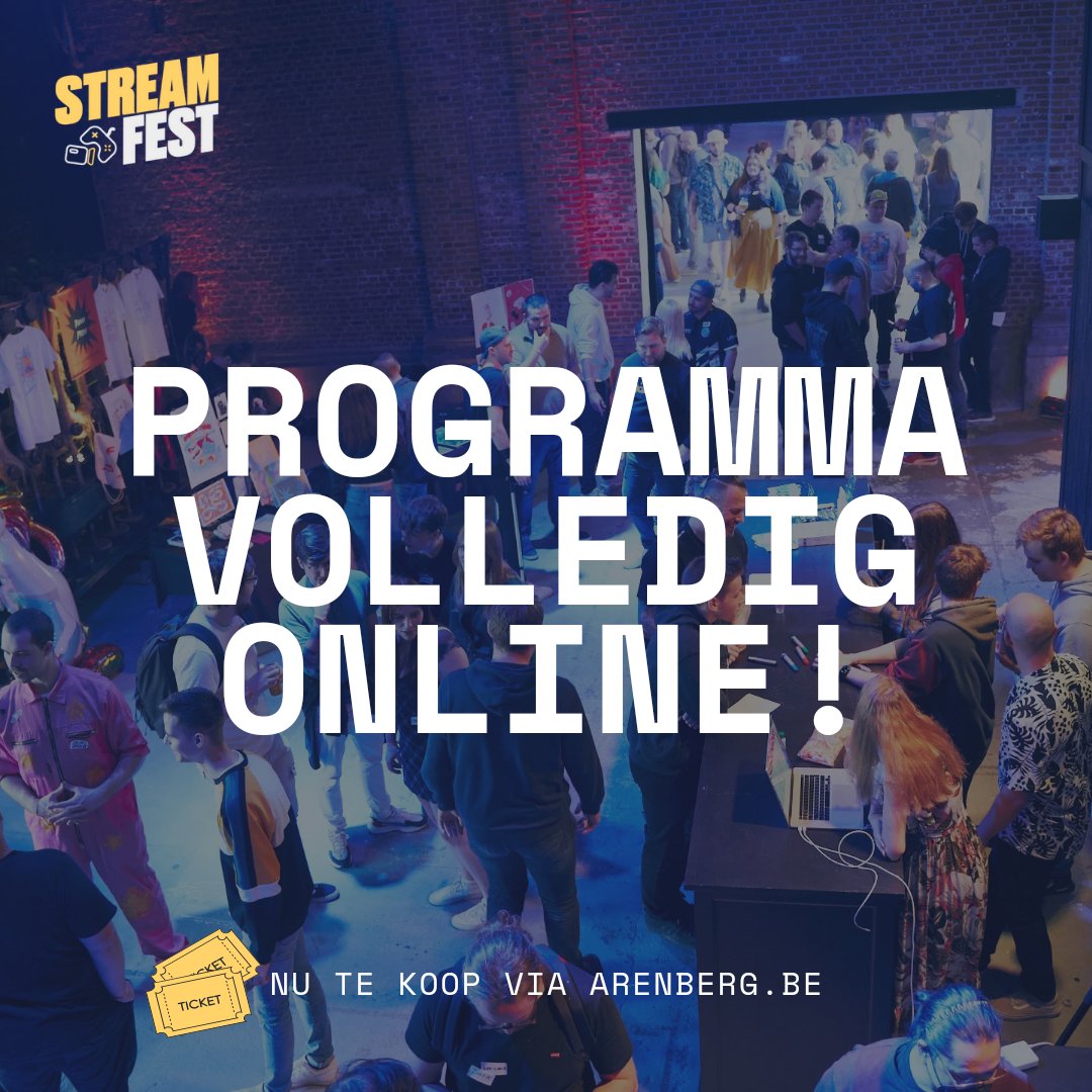 Streamfest tweet media