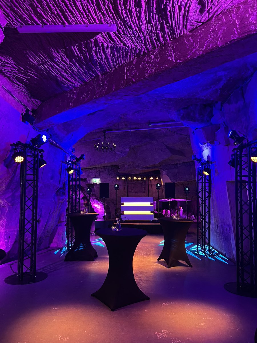 PPeople_Hedel's tweet photo. And again we made a client happy. Organizing a kickoff24 and a final diner and party in the caves (quarry) of the Netherlands.#events #kickoff #quarry #party #cave https://t.co/Kd2VbHru0d