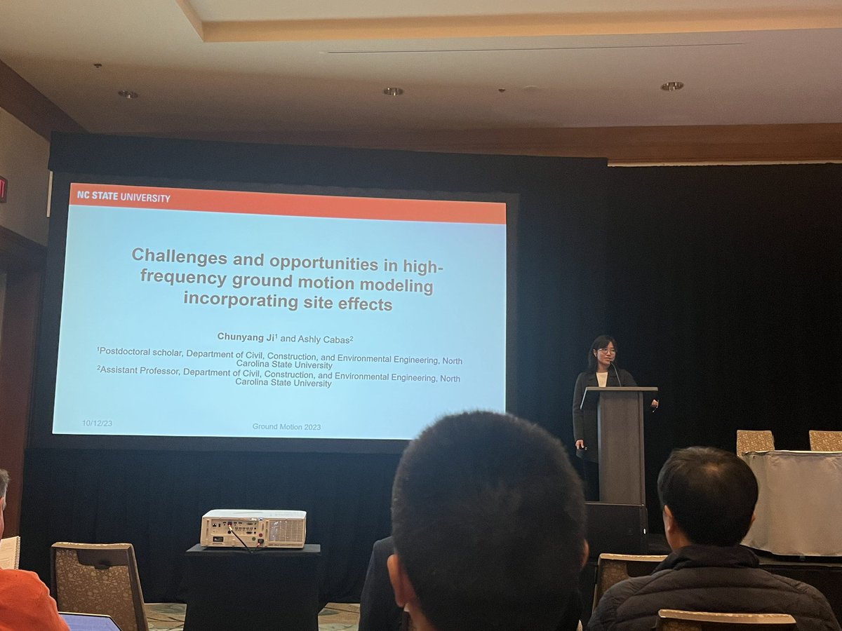 This conference is definitely one of the best conferences I have ever attended. A lot of thanks to <a href="/SeismoSocietyAm/">SSA</a>. I enjoy the time to talk with senior researchers, early careers, and students here.