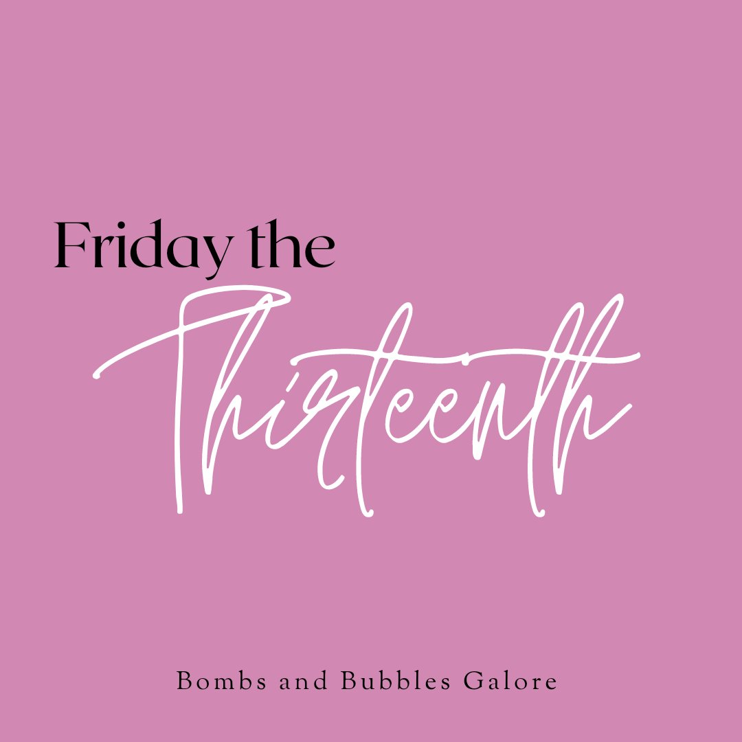 BombsandBubbles's tweet photo. Have an amazing, happy Friday 💓 Friday 13th is a good day if you let it be!
Go find something lucky and look for the good in today!
#MHHSBD #Friday13th #EarlyBiz #ItsLucky https://t.co/xVQcQEBksW