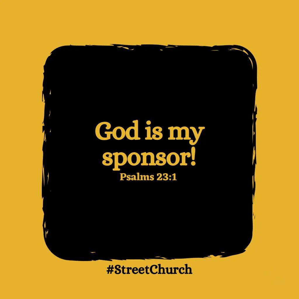 streetchurchh's tweet photo. This verse ehn, from today dey recite am like this “The Lord is my sponsor, I get everything wey I need” because with God, you no go lack anything wey you need! https://t.co/tcETYMuUeE