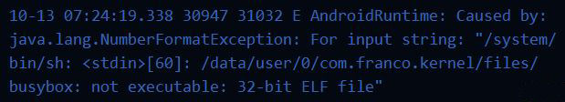 <a href="/franciscof_1990/">Francisco</a> Will you update FKM to work on the Pixel 8 series? Google no longer allows 32bit apps, so FKM won't start at all on the 8 series and probably any future devices 😞
Not my screenshot but from a friend, <a href="/mile_freak07/">Mile</a> 😉