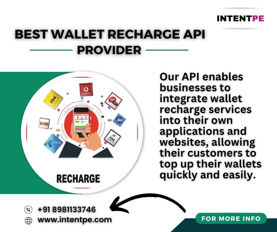 Intent_pe's tweet image. Offer your customers a convenient and secure way to recharge their wallets...
Our API is easy to integrate and use, and it supports wide range of wallets, including Paytm, PhonePe, Google Pay, and Amazon Pay.  Visit:- intentpe.com
#Intentpe #Fintech #WalletRechargeAPI