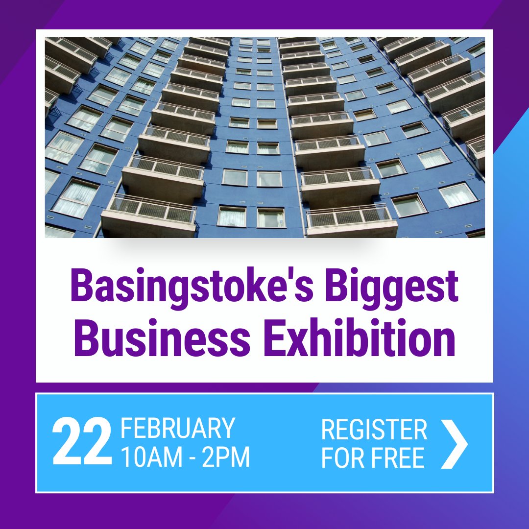 Are you looking to increase exposure and find new customers in Basingstoke? 🔍 Join 250-350 businesses at the Basingstoke Business Expo at Apollo Hotel on 22nd February! Register today for FREE: b2bexpos.co.uk/event/basingst…