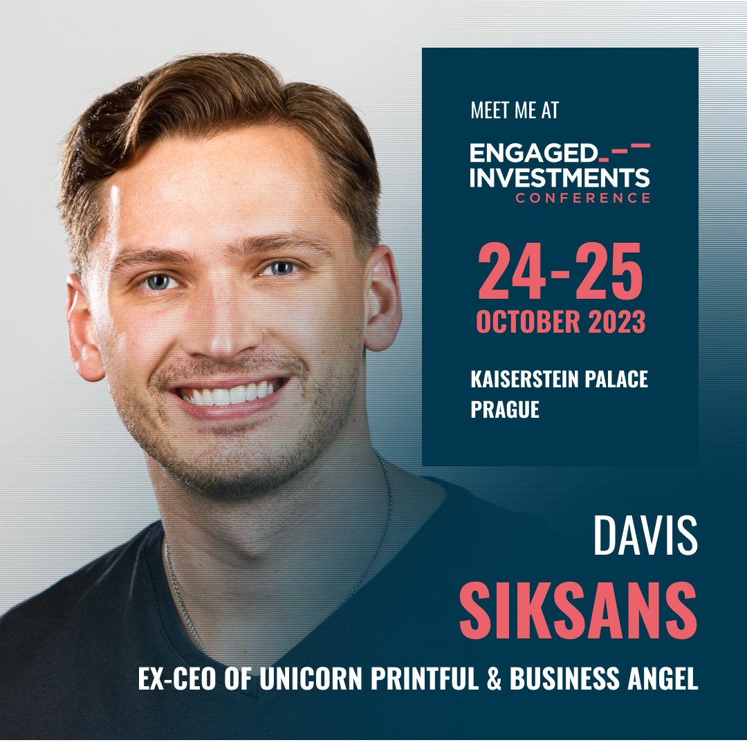 Explore the Pros and Cons of Traditional VC Funds and Angel Syndicates in the #CEE Region with a Unicorn Founder and Angel Investor, Davis Siksnans. Join us for the insightful panel discussion at the #Engaged Investments Conference. 🚀🌐 engaged.investments