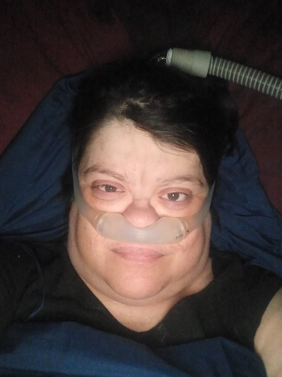 MacNCindy's tweet photo. Snuggled in my mummy bag liner which since I'm phat fits like a tight sleepsack. It's so relaxing. Got my bpap on and headed to dreamland!
#REI #sleepsack #autism #sensoryprocessingdisorder #relax #sleep https://t.co/XvxPpcmNfR