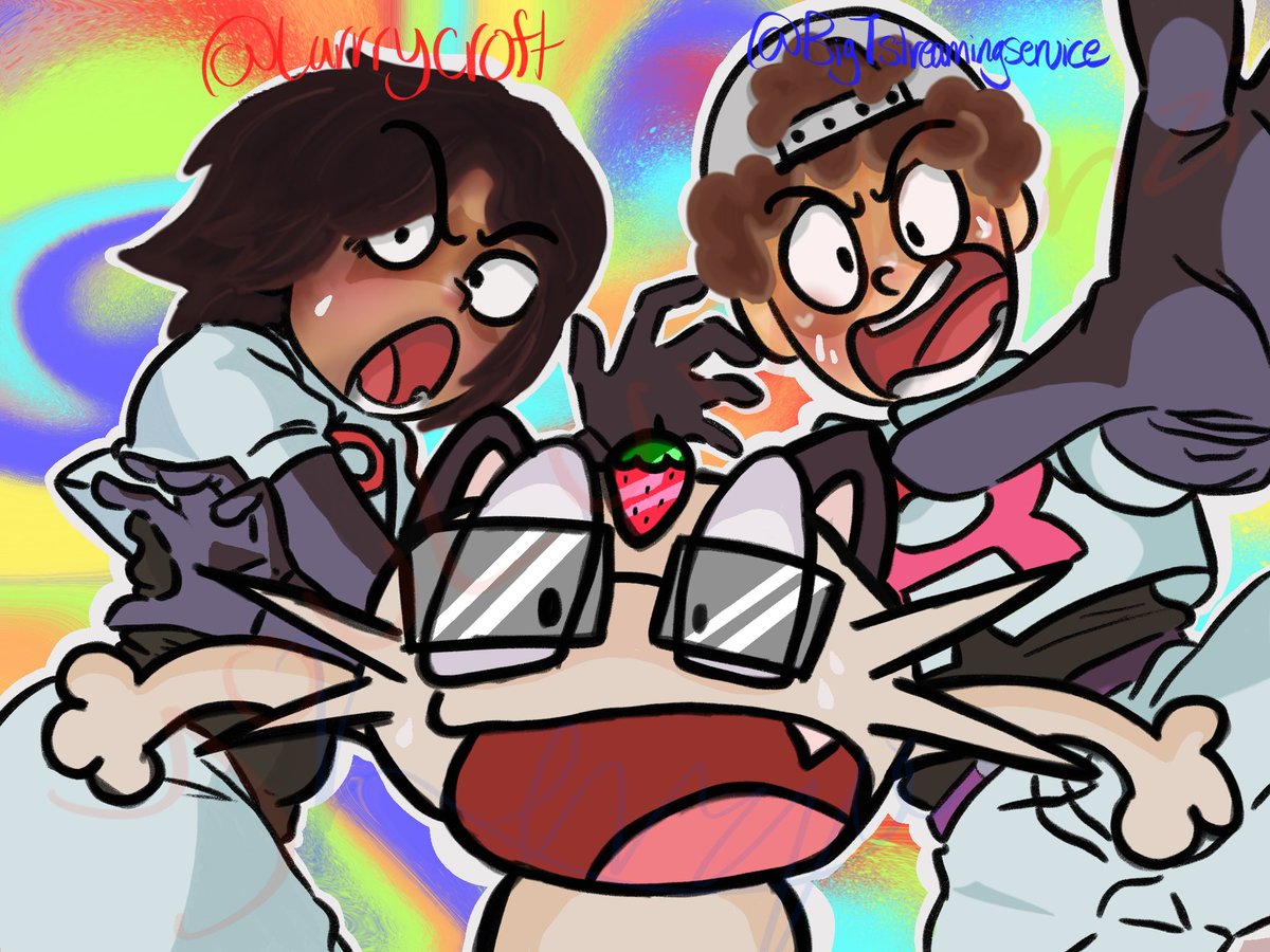 Youluvkenzi's tweet photo. TEAM ROCKET???
But wait,,, That isnt Jessie, James and Meowth!?,,
Thats @LarrryCroft , @TheBigTCompany , and @Grunkkkk !?!?!
....
Time- 2:07:23
Tags|| #Groupchatpodcast #grunk #bigT #Larrycroft #codegroup #Pokemon #teamrocket #FanArt
will be posted on insta at 3pm tmr <3 https://t.co/c9Oga7oTLN