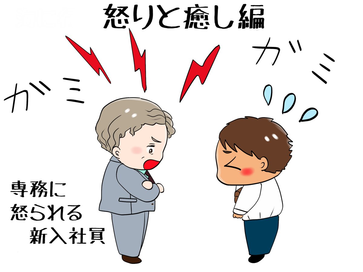 昔のイラスト紹介  素材「ちびモブ会社員」4
怒りと癒し編1 