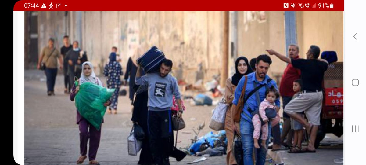 AndyLester01's tweet photo. Israel's request for people to leave Gaza is impossible. The risk is catastrophic loss of innocent life.  It would be a war crime on a scale not seen since #WW2 #IsraelPalestineConflict
#palastine
 https://t.co/WeL5f3CWs9 via @BBCNews https://t.co/64yJhX0HEj