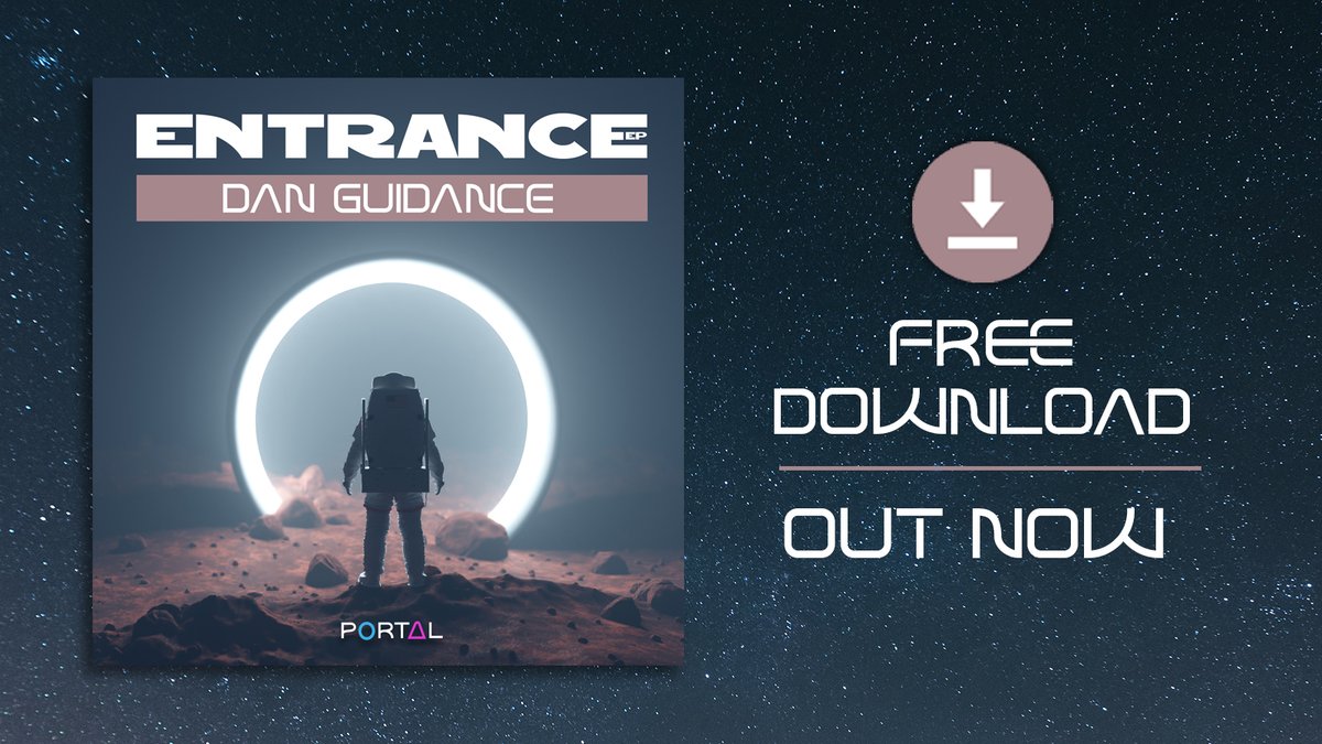 PortalRecsDnB's tweet image. The new &apos;Entrance&apos; EP from @DanGuidance  is finally OUT NOW for FREE download on @PortalRecsDnB . Grab the free download from the Portal Bandcamp page. Link in bio