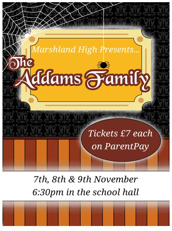 School show!! Tickets avaliable to buy now to see the Adams Family.
#schoolshow #theadamsfamily #schooltalent #drama