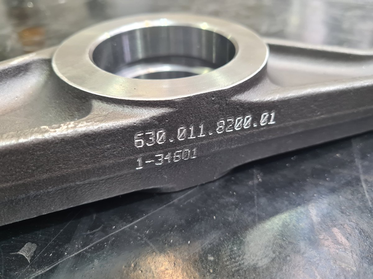 markopack_belux's tweet image. The Portable Telesis Marking System TMP4210 with its &quot;Floating Pin Technology&quot; permits you to realize clean identification, verification and traceability marks on flat and curved surfaces, still visible after painting or galvanisation.

#partmarking  #pinstamp #permanentmarking
