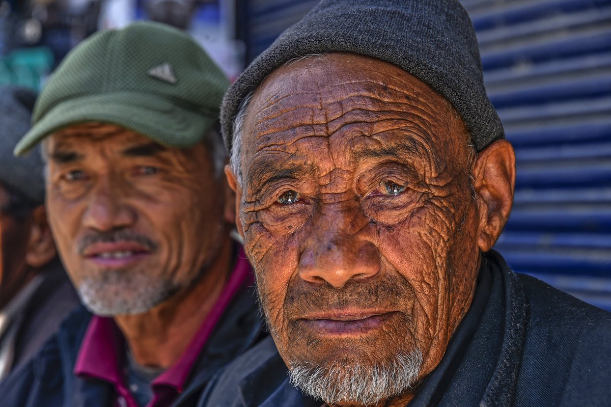 #Ladakh #kargillife #kargil #portrait #oldman #eyes #photography #face