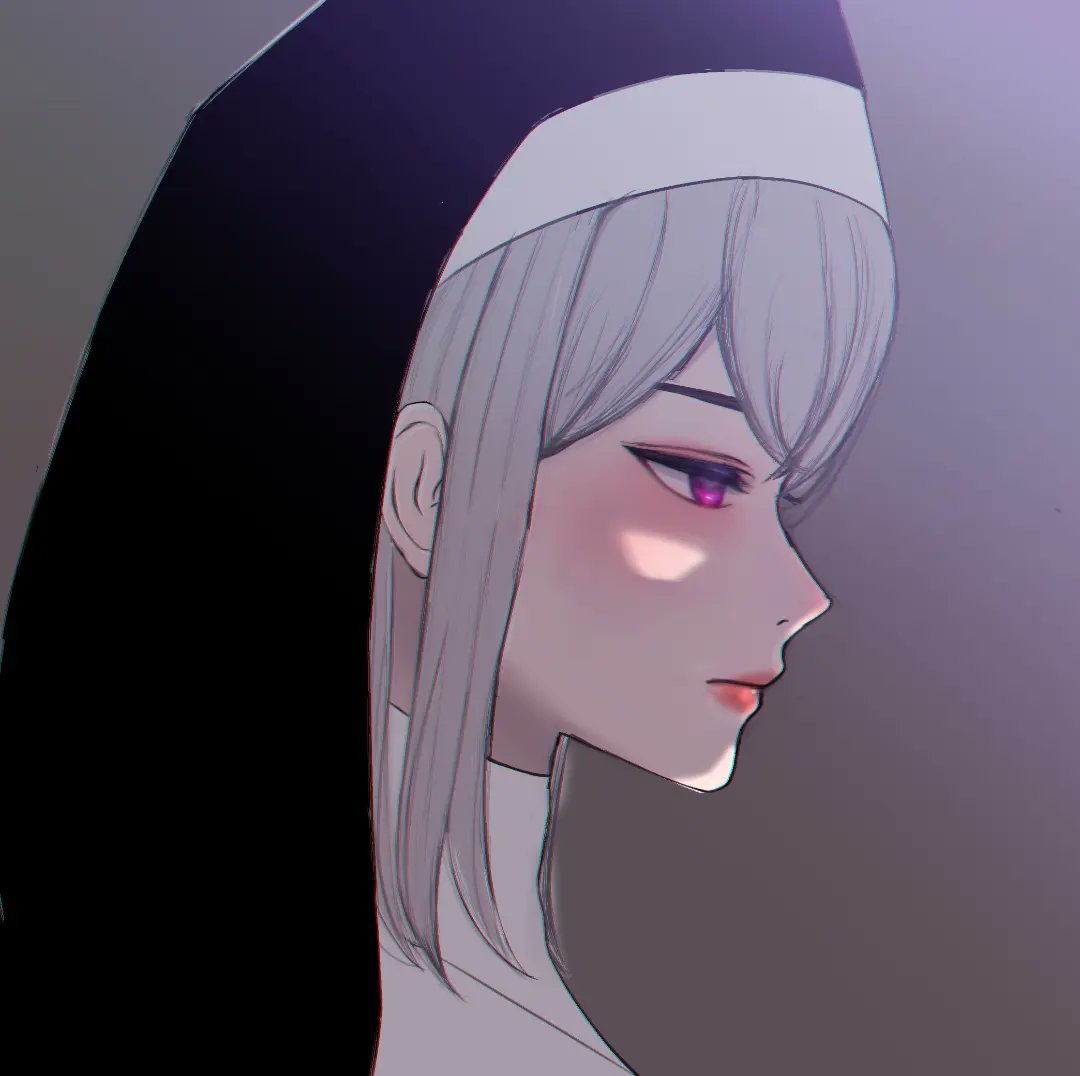창작 캐릭터
#그림 #창작 #수녀