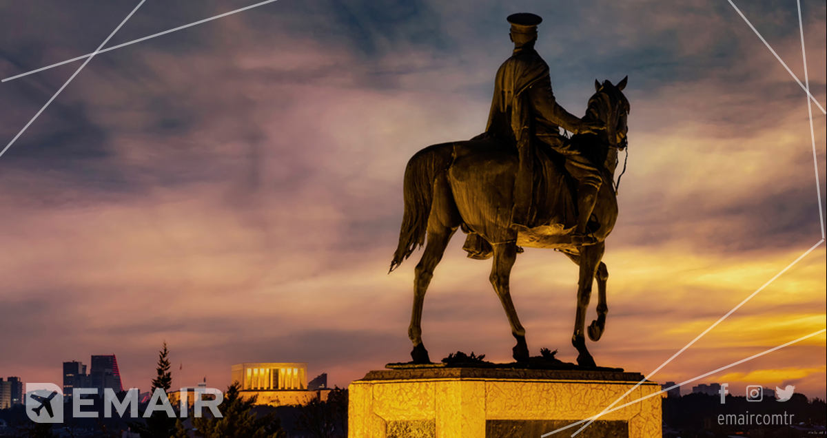 emaircomtr's tweet photo. We celebrate the 99th anniversary of Ankara becoming the capital of Turkey!
•
Milli Mücadelemiz'in merkezi ve Cumhuriyet'e uzanan yolda ev sahipliği yapan Ankara'nın başkent oluşunun 99. yıl dönümü kutlu olsun!
•
#emair #ankaranınbaşkentoluşu #Ankara #capital #türkiye #Atatürk https://t.co/f9J0S5sSBc