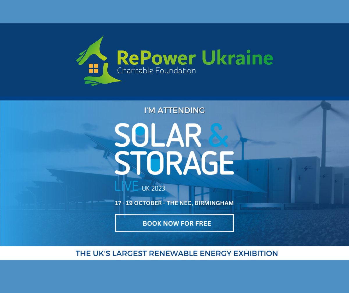 We are pleased to announce our partnership with @SolarStorageUK, the premier renewable energy exhibition in the UK. @Nick__Arnold will attend Birmingham NEC event next week and would be delighted to meet with UK solar colleagues to discuss future collaborations. #solarstoragelive