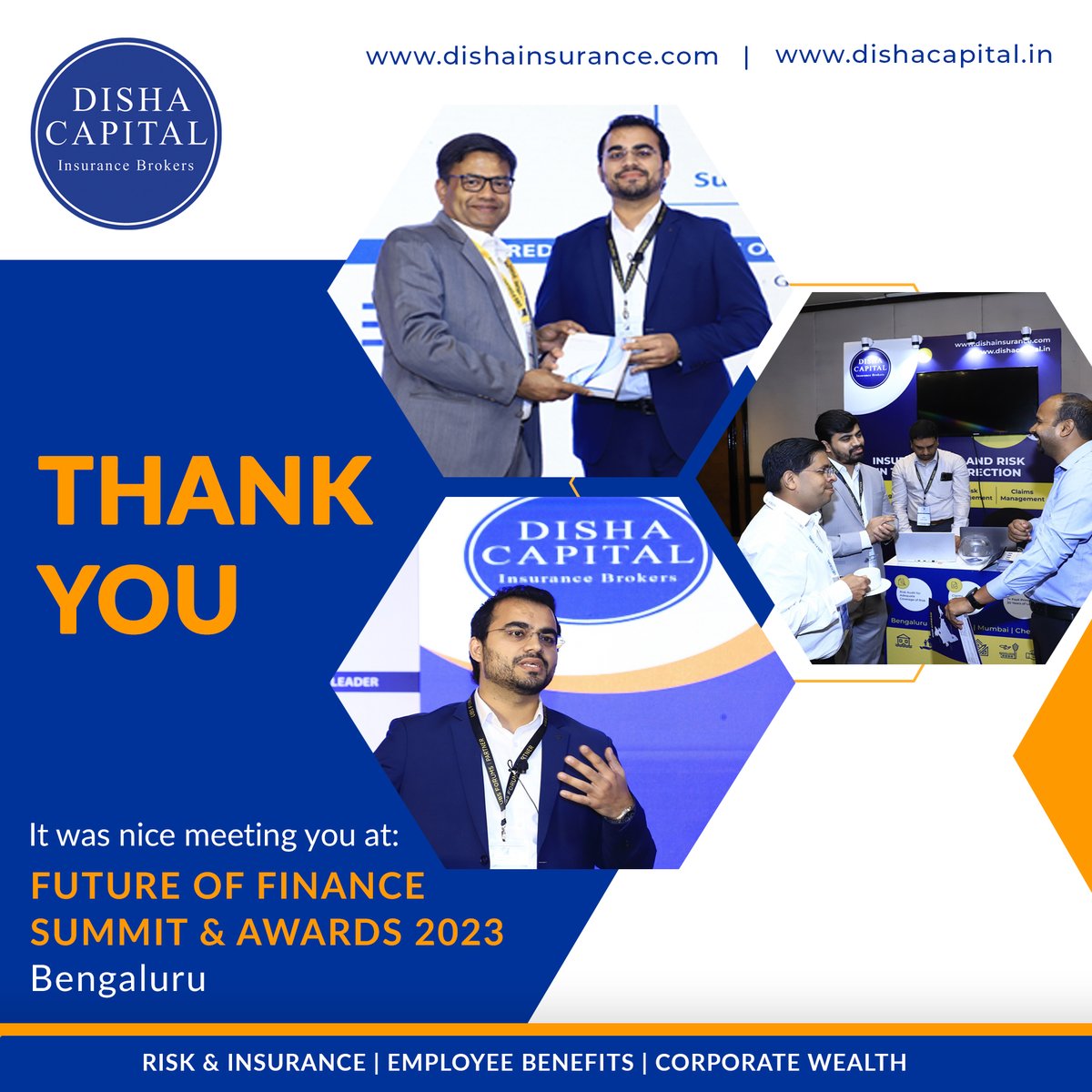 disha_capital's tweet photo. Thank you CFO's and Finance Leaders from across India for joining us at the Disha Capital @ubsforums 10th Future of Finance Summit &amp; Awards 2023, Bengaluru. We had a great time interacting with you, discussing strategies &amp; products to safeguard your organisations against risks. https://t.co/PV3frwLdw0