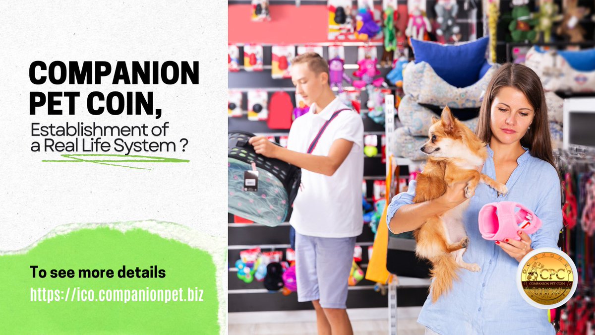 CPC_Coin's tweet photo. 📌#CompanionPetPlatform issues Companion Pet Coin (#CPC Coin) by applying #blockchain encryption technology 🧑💻to the patented technology during sales and distribution after registering the real name of the dog's #DNA unique number.🧬 https://t.co/ShdDREuGfs