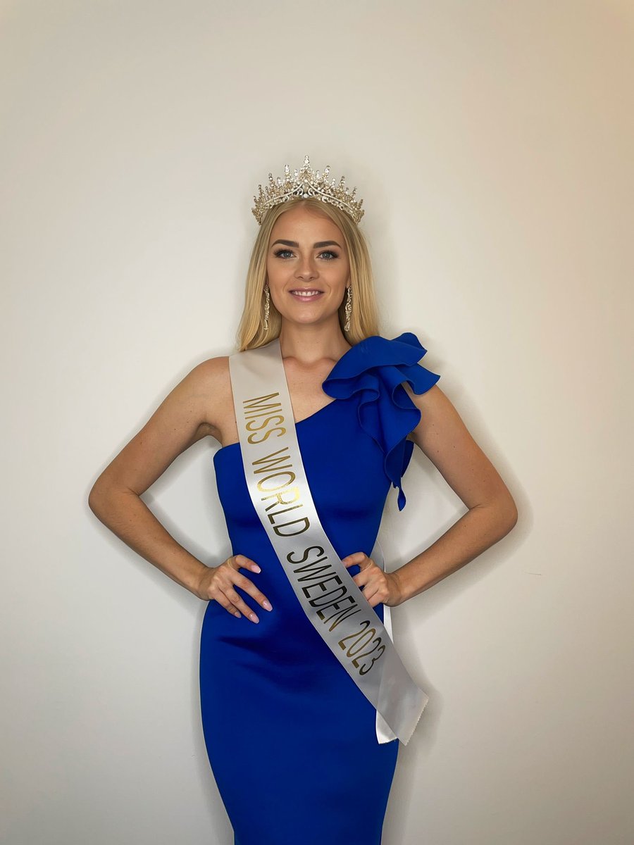 HUGE Congratulations to the newly crowned Miss World Sweden 2023