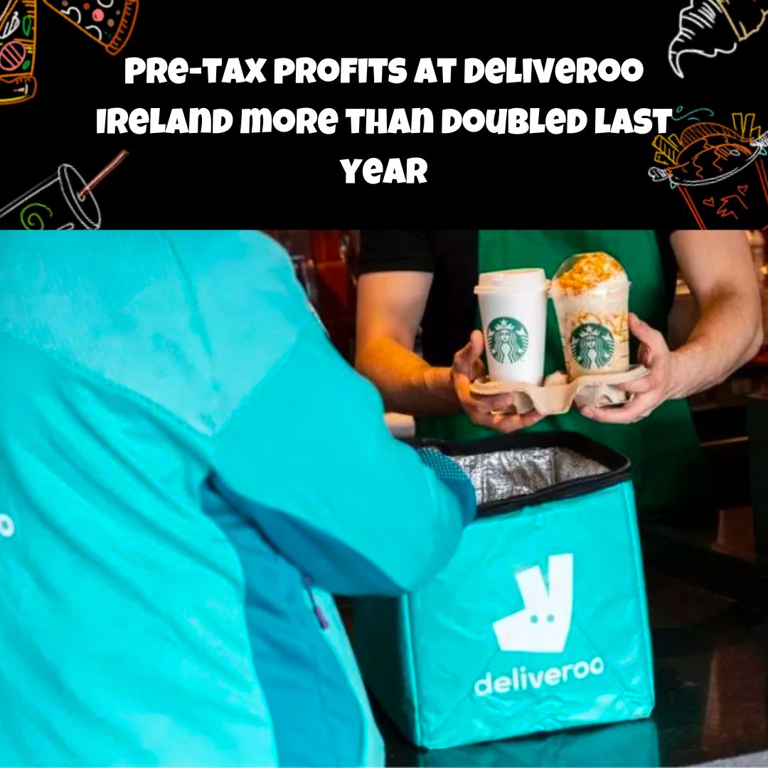 Pre-tax profits at Deliveroo Ireland more than doubled last year #foodtech #fooddelivery #grocerydelivery #fridaytakeaway