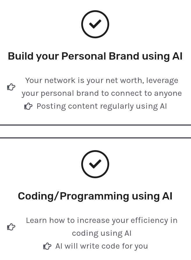 solforlife27's tweet photo. Time to enhance your skills up A.I tool or get eradicated from the system in the years to come.

Great deal and great opportunity. Don't waste time and grab it.
.
Link - https://t.co/hUvrTaziFr https://t.co/rXfVE9ZxX2