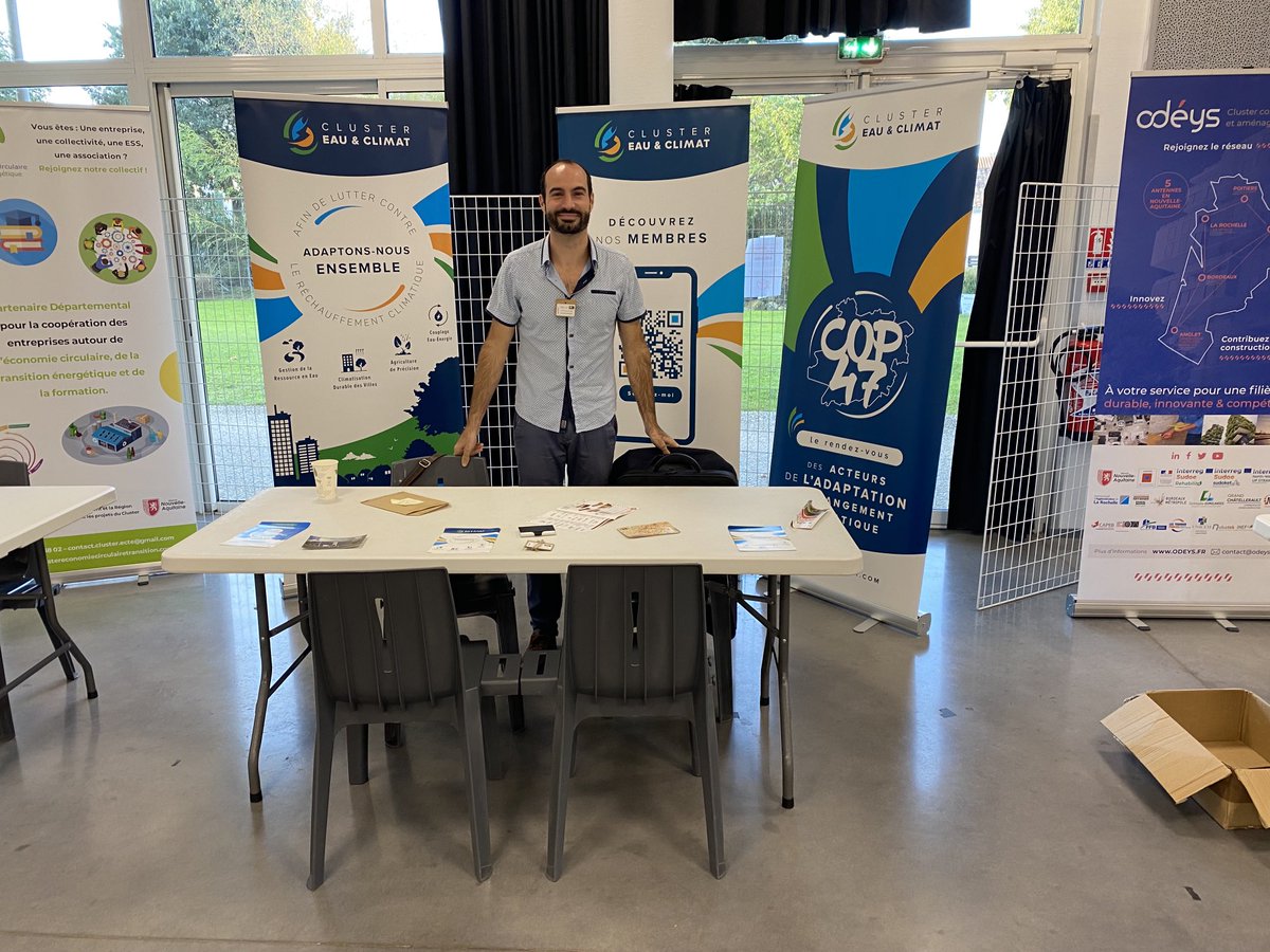 acmg54JFB's tweet image. Ce matin avec ⁦@EauClimat⁩ nous vous attendons au salon des matériaux de construction bio &amp;amp; géo sourcés de 47 ⁦@capeb_fr⁩ ⁦@VilledeTonneins⁩ à la Manoque