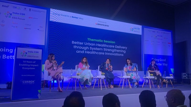 lopa3k's tweet image. Appreciate the opportunity by CSRBOX to be able to share my thoughts, perspectives, experiences, and insights on &quot;Better Urban Healthcare Delivery through System Strengthening and Healthcare Innovations&quot;.

10th India CSR Summit &amp;amp; ESG 2023 panel discussion, 

#CSRBox #ESG2023