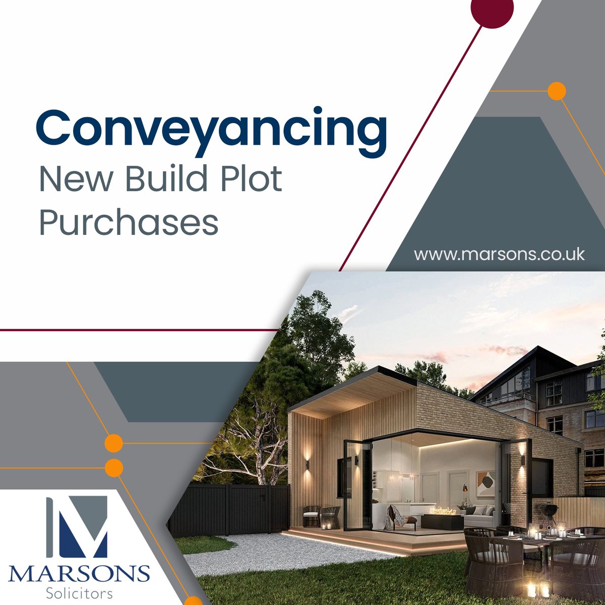 #NewBuild homes may often be included in the #FirstHomes scheme where #firsttimebuyers can purchase one of these #houses for 30%-50% less than the market value. 

If you are a first-time buyer, contact us at Marsons Solicitors today. 

Contact: tinyurl.com/4p7hs2zz