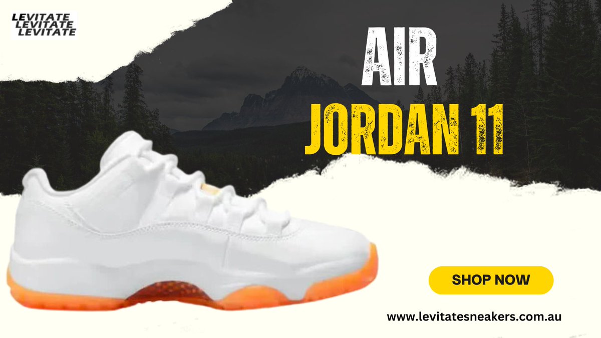 levitatesneake1's tweet photo. Nike Air Jordan 11 Retro Low 'Citrus' (2021) Women's.  
This sleek shoe has a white upper constructed with leather and fabric, giving it an eye-catching look.  

Order Now: https://t.co/0DrCg4d8wi

#nikeairjordan11 #airjordan11 #jordan11retrolow #levitatesneakers https://t.co/TH5ysLysF0