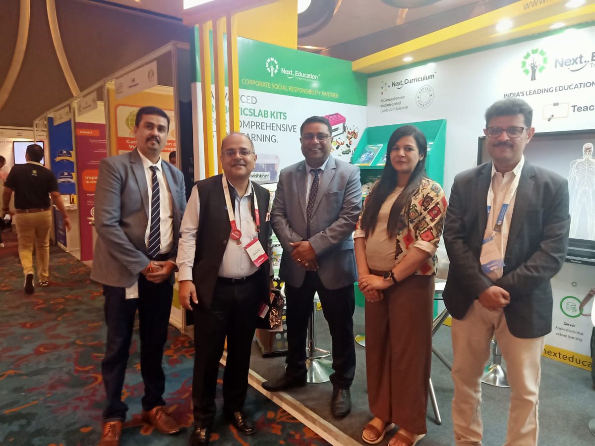 NextEducationIn's tweet photo. We're thrilled to share moments from our unforgettable day at the 10th #IndiaCSRSummit2023, a gathering of visionary minds in the realm of corporate social responsibility. Held on October 11th and 12th in #NewDelhi. We proudly showcased our unique offerings to the #CSRCommunity https://t.co/Ch2x2V93kC