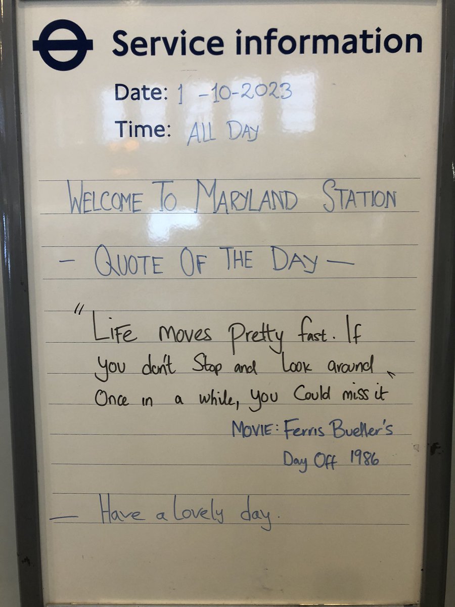 evgetheod's tweet photo. My thoughts exactly!
Morning!
@TfL https://t.co/I7K0GUtYYJ