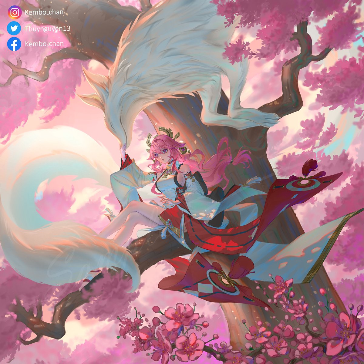 Kembo_chan's tweet photo. Fanart Yea Miko
#genshinimpact
#progress #progressart #progressartwork #miko #mikogenshin #mikogenshinimpact #yeamiko #digitalart #digitalpainting #digitalartist #wipart #animeart #genshinimpact📷 #genshin📷 #genshinimpactfanart https://t.co/xSywZbeKUD