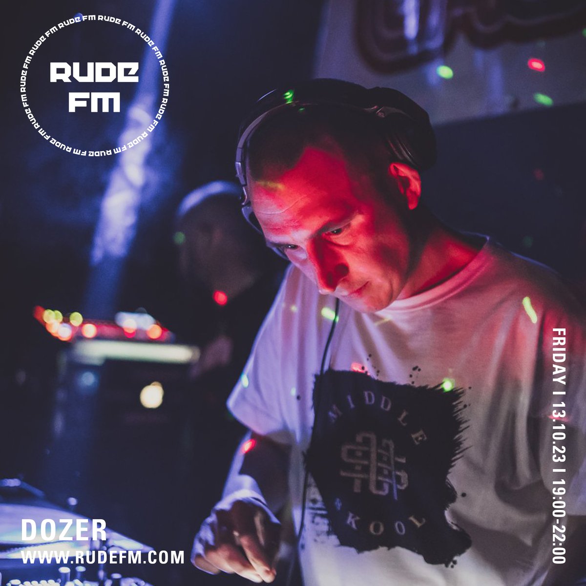 DozerDJ's tweet photo. Catch me back on the mighty @RudeFM today (Friday) at an earlier time of 7-11.

Also, up after me today, it’s Daz 10-12!

Lock via the new website at https://t.co/C7jUS4Rtki

Text the studio on 07934 756 882 or join the Chat on website https://t.co/QGVoiZr814