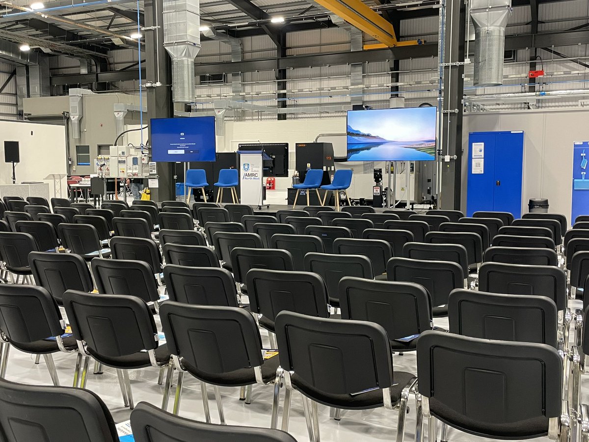 LancsInnovation's tweet photo. Today is the day of the Lancashire Innovation Festival 2023 here at AMRC North West! π
The #LANIF23 is supported by @BritishBBank π
We are looking forward to showing how Lancashire businesses engage with innovation and how they implement it.
#LANIF23 https://t.co/Xiek6xfENd