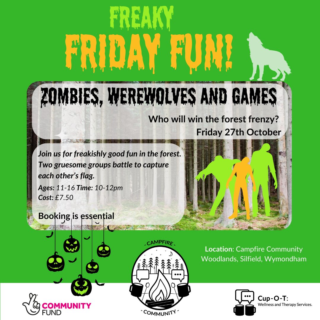 CupOTservices's tweet photo. ๐ Kick off your weekend with a twist! Join us for Freaky Friday Fun on 27/10/23 for high energy eerie fun that will have you howling with excitement. Grab your tickets https://t.co/VtbnuTxdlQ ๐๐
#FreakyFridayFun #halftermactivity #halloweenhalfterm #norfolkhalfterm https://t.co/n2obeGb4uq