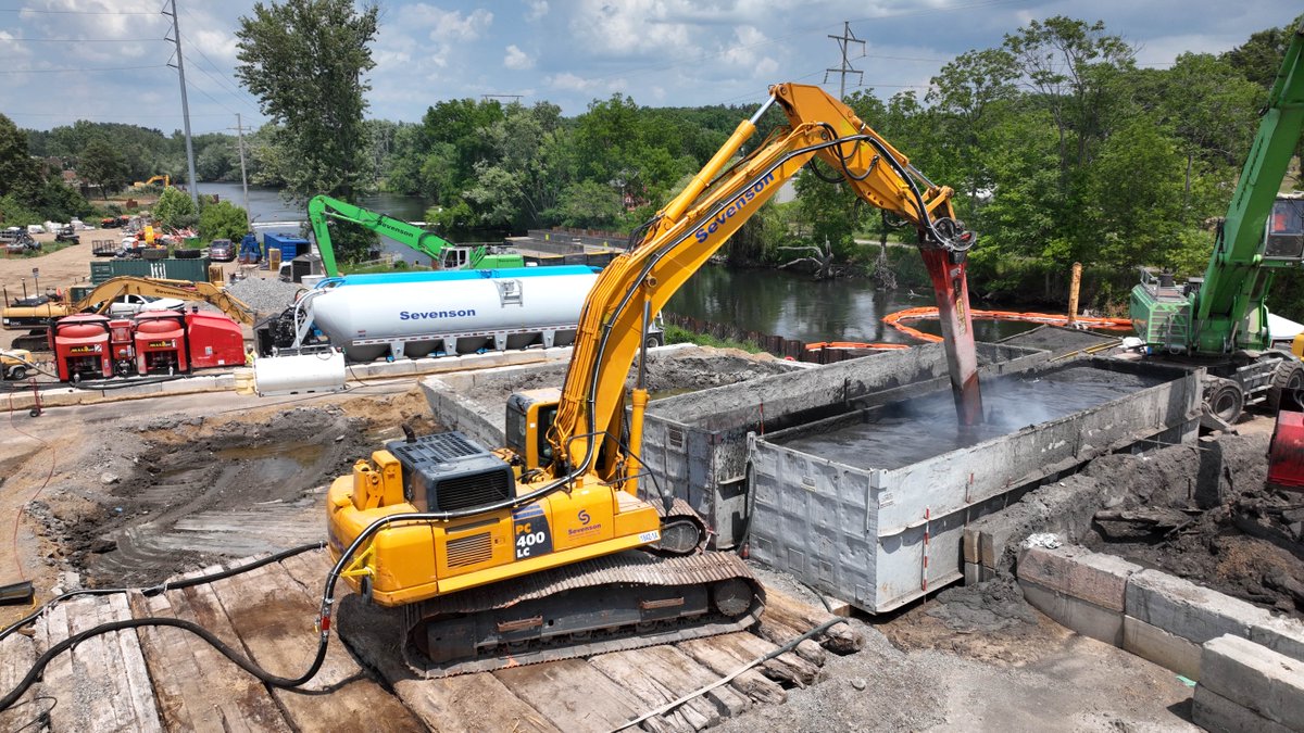 AlluGroup's tweet image. Proven results compared to bucket mixing with the Soil Improvement System by ALLU Group. The smart #dry_mixing solution for #solidification and #stabilization of #sediment in #dredging applications