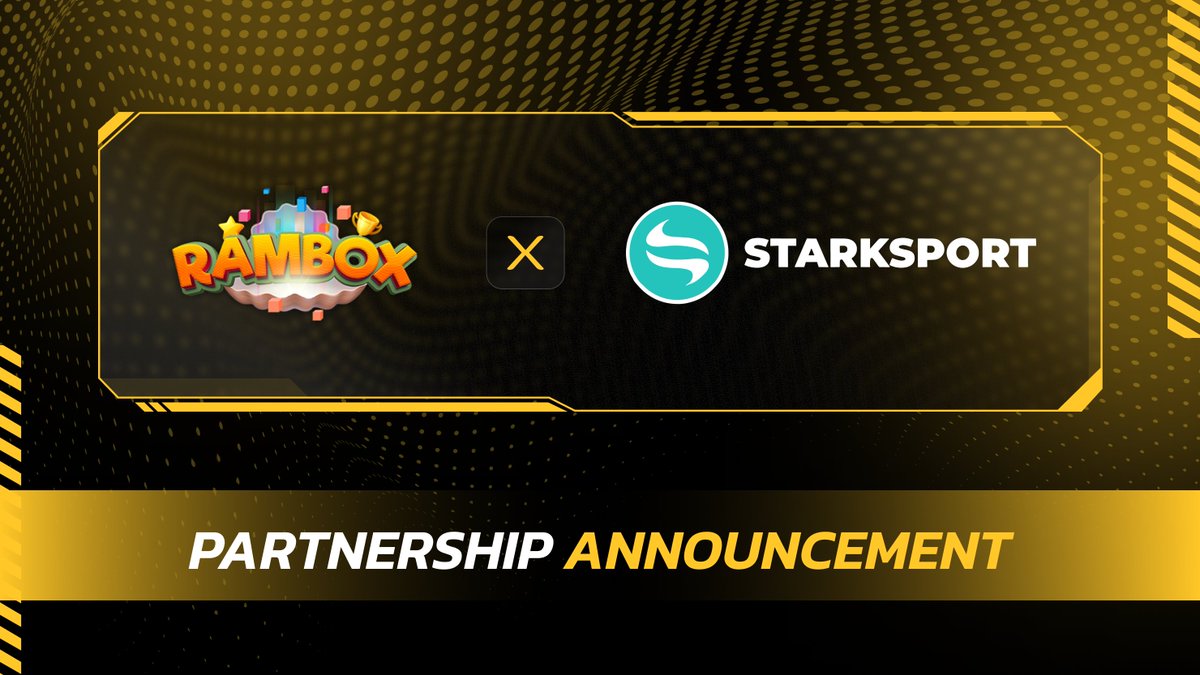 0xRamBox's tweet photo. 🚀 Exciting News! We are thrilled to announce the news of our collaboration with @starkfinance🤝

🌐 Starksport is an all-in-one Incubation Hub with a full stack DeFi platform including IDO Launchpad, NFT Marketplace, and Exchange.

#Rambox #RamX #NFT #collaboration https://t.co/j3Ys1a06ma
