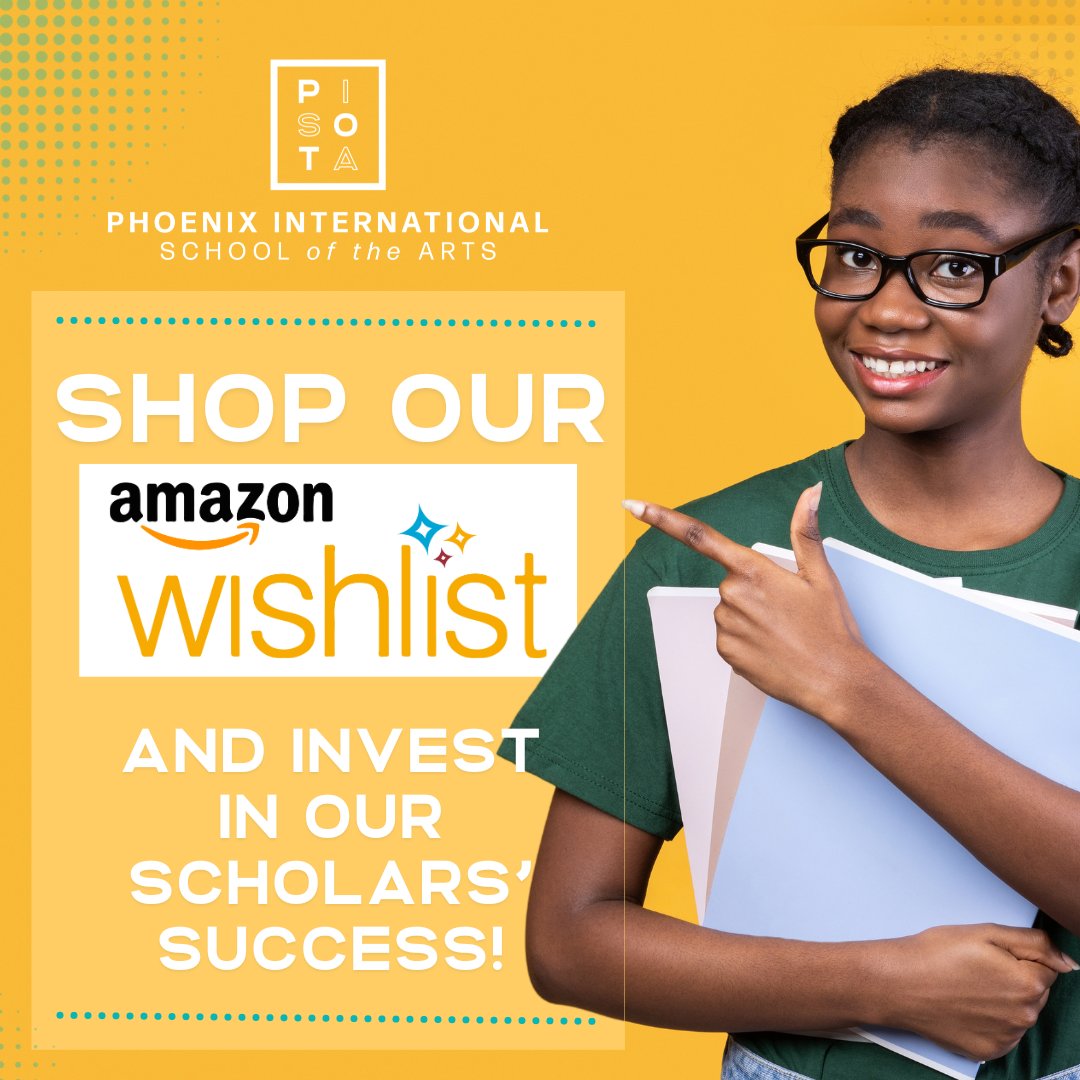 Want to invest in PISOTA's success? Browse our Amazon Wish List to shop for items for our teachers, scholars and classrooms.

You'll find a variety of items that we need from art supplies to geometry kits and more. 

amazon.com/hz/wishlist/ls…