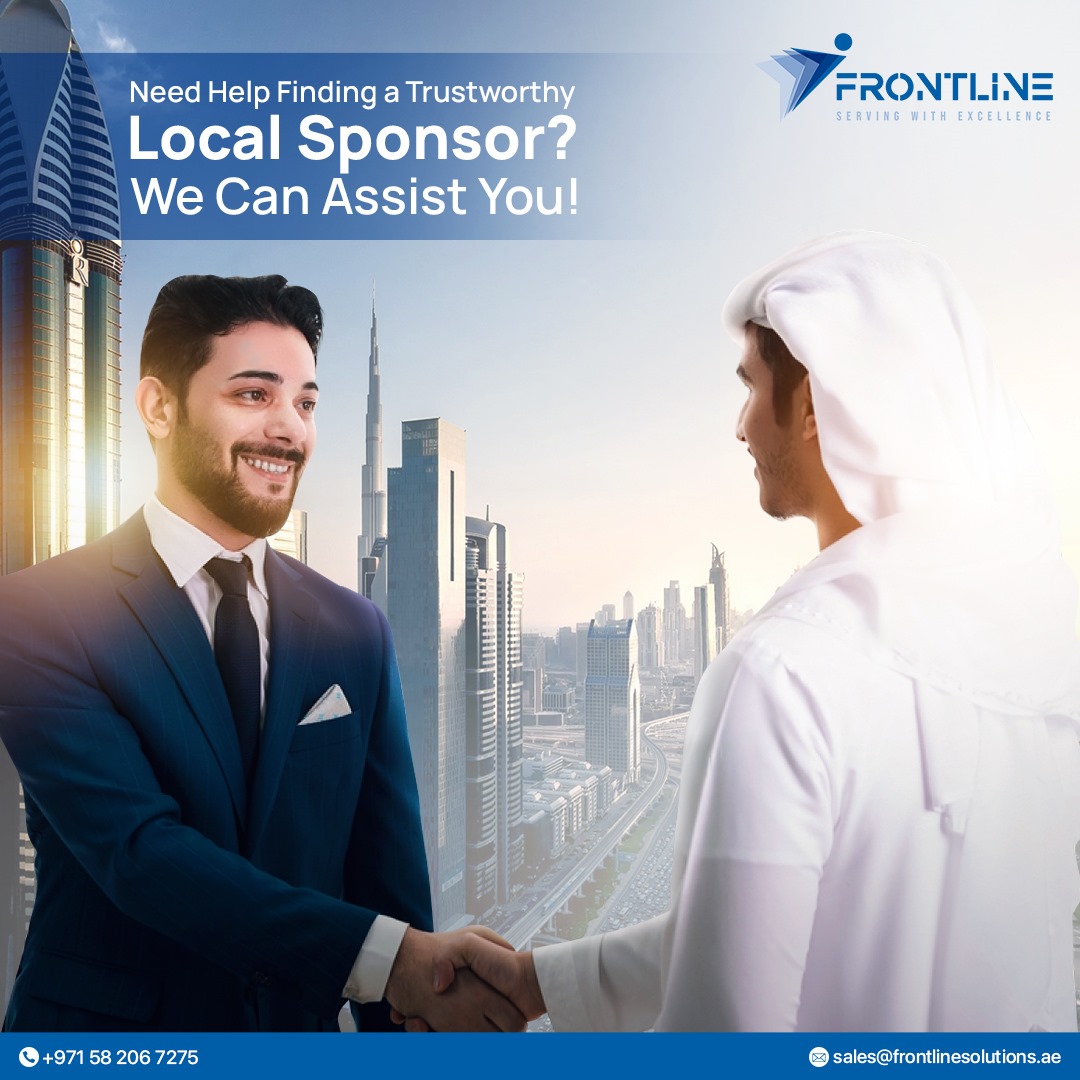 Frontlinebiz's tweet photo. Scouting for a local sponsor needs to be considered seriously. Establishing a strong relationship with your local sponsor is vital. We assist you with the right local sponsor, keeping your mind at ease that your company is in safe hands
https://t.co/nWDGbZcanA
#UAElocalSponsor https://t.co/ceiYTH6Gnk