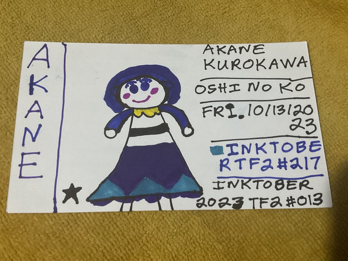 Transfan2's tweet photo. My #Inktober2023 Art#013: #AkaneKurokawa/#黒川あかね From #OshiNoKo/#推しの子! #TF2Pics #InktoberTF2 #InktoberDay13 #Inktober2023Day13 #Inktober #InktoberOshiNoKo #OshiNoKoInktober #InktoberDay13🌠(@oshinoko_global)🌠⭐️ https://t.co/mKr6k5nxye