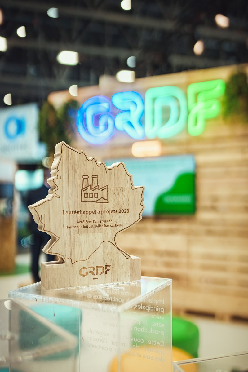 #GRDF accompagne le projet de 4 syndicats d’énergie pour développer une boucle territoriale 100% #hydrogène et une brique de #méthanation avec injection de #GazVerts dans les infrastructures existantes #Sigidurs #SMDEGT Val d'Oise #Innovation #Pollutec2023