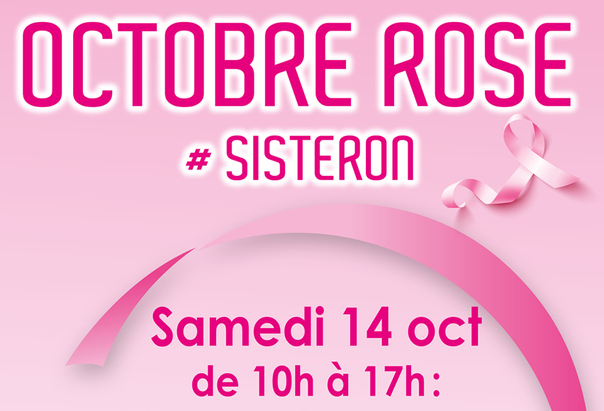 SisteronJournal's tweet photo. OCTOBRE ROSE CE SAMEDI À SISTERON
Détails en cliquant sur le lien
https://t.co/rRU0YsLY6s https://t.co/7q1pvL5VfP