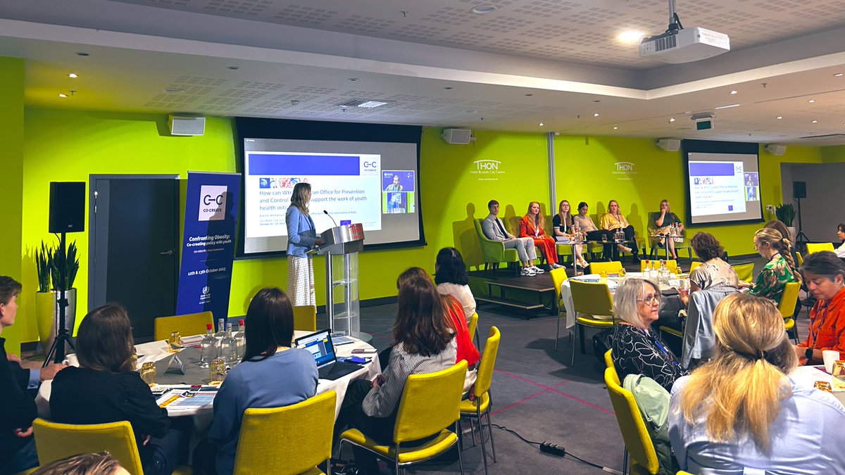 World Obesity (@worldobesity) on Twitter photo NOW 🌍 Day 2 #COCREATE final Conference co-hosted with <a href="/WHO_Europe/">WHO/Europe</a>
We kick off the morning with <a href="/KremlinKW/">Kremlin Wickramasinghe</a> and a stellar panel on youth engagement with <a href="/EPHA_EU/">The European Public Health Alliance (EPHA)</a>, <a href="/IFMSA/">IFMSA</a>, <a href="/cickatja/">Katja Čič</a> and government focal points from 🇮🇸 & 🇹🇷
#Youth4Health #1point8
Live 👉 worldobesity.org/training-and-e… NOW 🌍 Day 2 #COCREATE final Conference co-hosted with <a href="/WHO_Europe/">WHO/Europe</a>
We kick off the morning with <a href="/KremlinKW/">Kremlin Wickramasinghe</a> and a stellar panel on youth engagement with <a href="/EPHA_EU/">The European Public Health Alliance (EPHA)</a>, <a href="/IFMSA/">IFMSA</a>, <a href="/cickatja/">Katja Čič</a> and government focal points from 🇮🇸 & 🇹🇷
#Youth4Health #1point8
Live 👉 worldobesity.org/training-and-e…