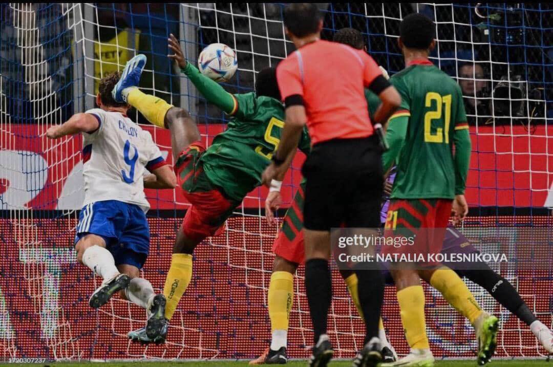 EqualKicks's tweet photo. 𝐈𝐧𝐭𝐞𝐫𝐧𝐚𝐭𝐢𝐨𝐧𝐚𝐥 𝐅𝐫𝐢𝐞𝐧𝐝𝐥𝐲 .
🇨🇲𝐂𝐚𝐦𝐞𝐫𝐨𝐨𝐧 𝟎- 𝟏 𝐑𝐮𝐬𝐬𝐢𝐚🇷🇺.
𝐍𝐞𝐱𝐭 𝐖𝐞𝐞𝐤: 𝐂𝐚𝐦𝐞𝐫𝐨𝐨𝐧 𝐕𝐬 𝐒𝐞𝐧𝐞𝐠𝐚𝐥 𝐰𝐡𝐨 𝐡𝐚𝐯𝐞 𝐛𝐞𝐞𝐧 𝐩𝐚𝐢𝐝 𝐢𝐧 𝐭𝐡𝐞 𝐬𝐚𝐦𝐞 𝐠𝐫𝐨𝐮𝐩 𝐢𝐧 𝐭𝐡𝐞 𝐀𝐅𝐂𝐎𝐍𝟐𝟎𝟐𝟑.
#RUSCMR 
#FootballNews https://t.co/YQn3FdiKnO
