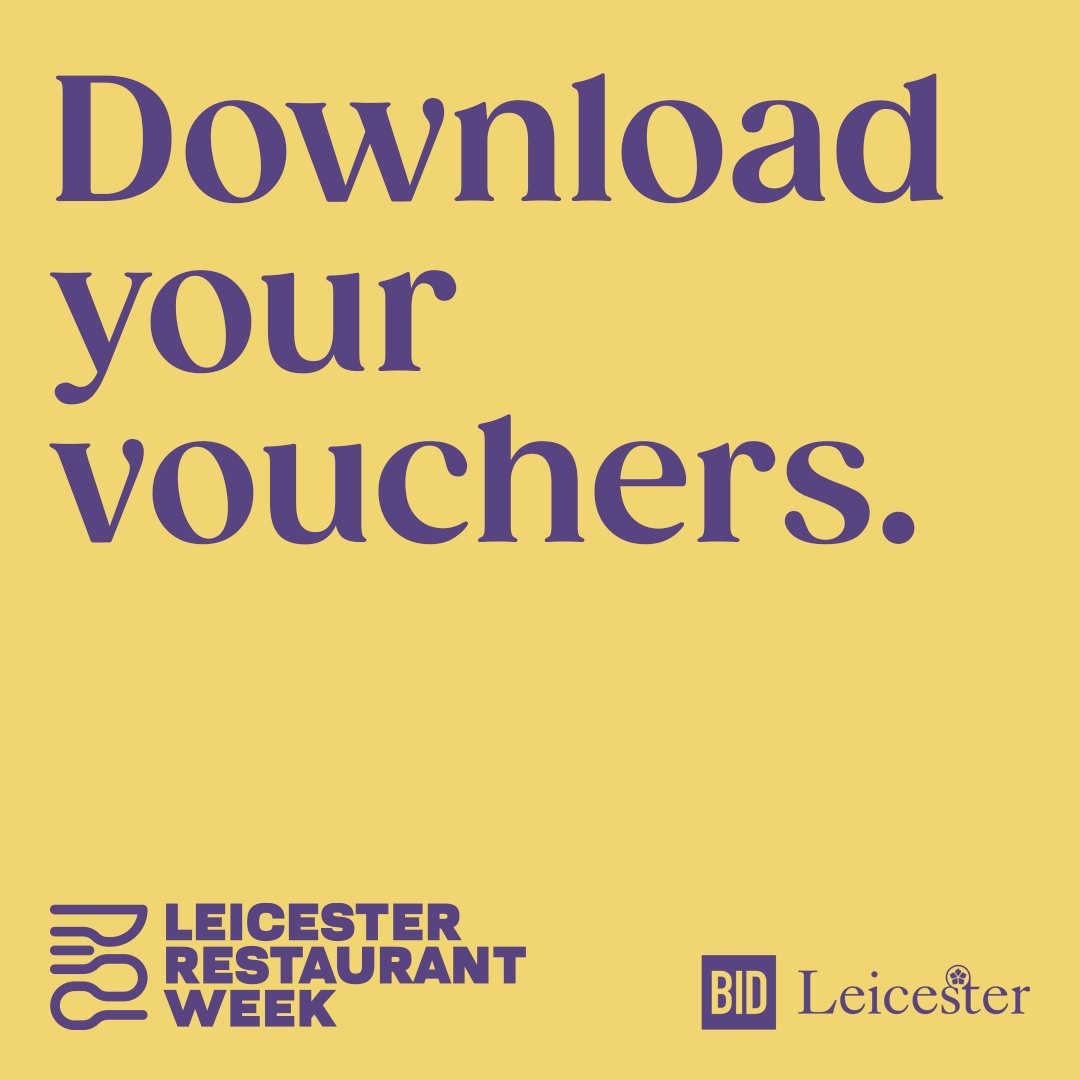 📲Browse the website
🍽️Choose your deal
📧Download your voucher

How many of the 50+ deals can YOU fit into next week? 

Simply select the specific offer on the website and fill in your details.

👉 leicesterrestaurantweek.co.uk

#leicester #leicesterfood #whatsonleicester