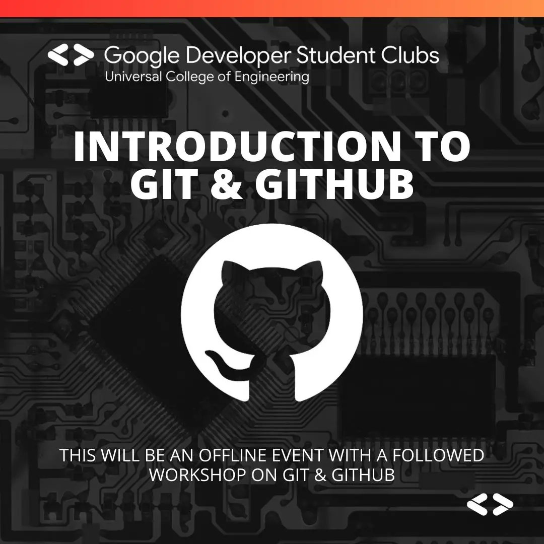 GDGUCOE's tweet photo. 📍Join us in person for an exciting GDSC event! Let's kick off Hacktoberfest and dive into the world of Git and GitHub. 🌟
We're glad to announce that @SaifSaifee_dev is the Guest Speaker for the Event. #GDSCUCOE #GDSC #Hacktoberfest #GitAndGitHub101 https://t.co/KWxkr426tE