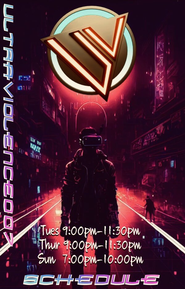 uvtime2's tweet photo. Made some slight adjustments to the stream schedule. I’ll try and pop a few bonus Saturday evening streams in too. Just can’t guarantee them every week because it’s Strictly season. https://t.co/I8VVnrODNt🕺👾@bbcstrictly @Twitch https://t.co/kWvIr1CROd