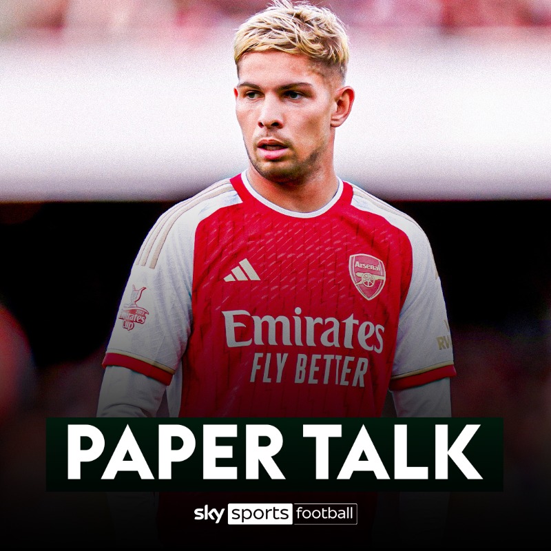 SkySportsNews's tweet photo. Newcastle are reportedly plotting a January swoop for Arsenal midfielder Emile Smith Rowe 🗞️👇