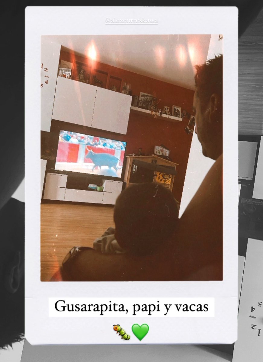 Gracias #VaquillasATV por hacernos llegar hasta Arnedo (la Rioja) la retrasmision! Mi pequeña de casi un mes ya disfruta de las vaquillas. Un saludo